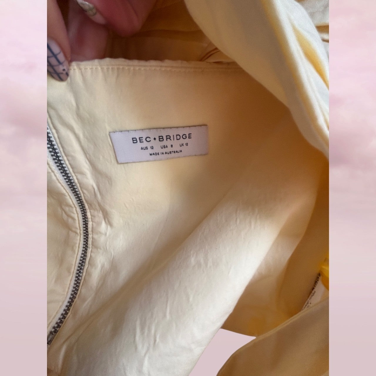 Bec + Bridge Fia Set Butter Yellow - Size 12