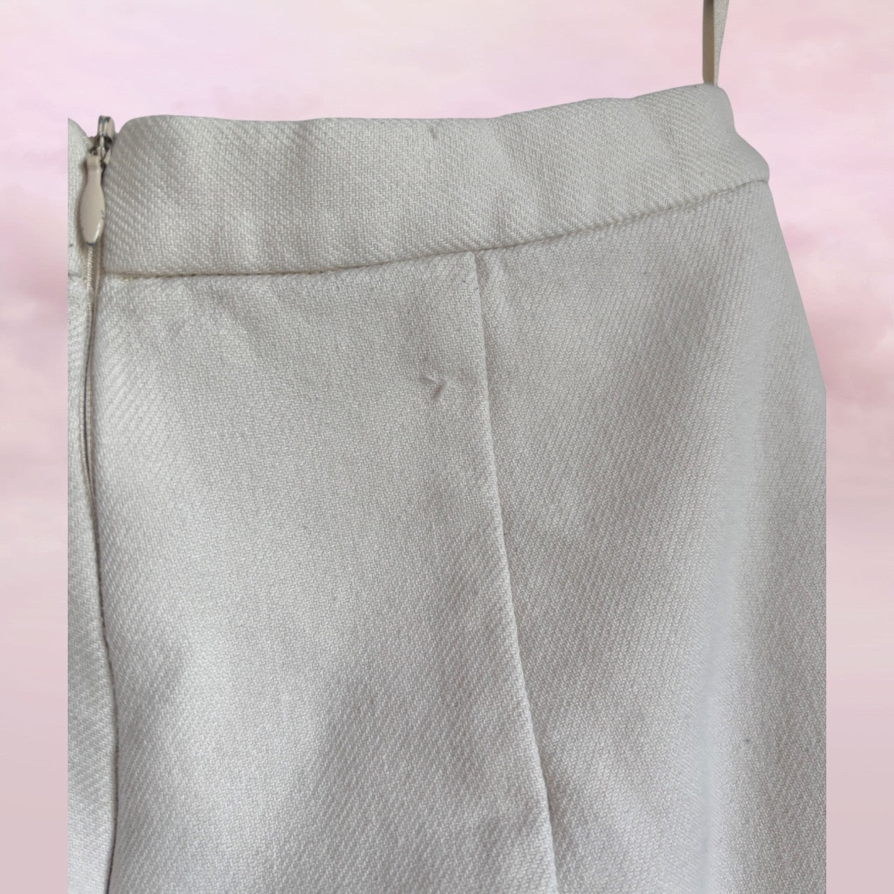 falre pants close up