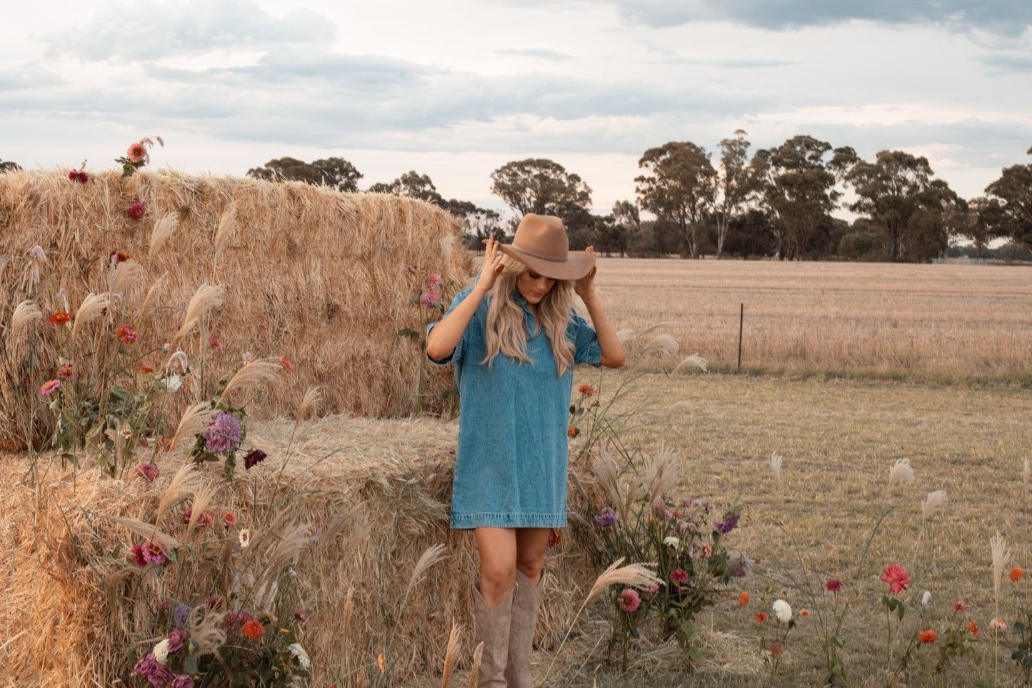 Assembly Label Denim Shift Dress – AU 10