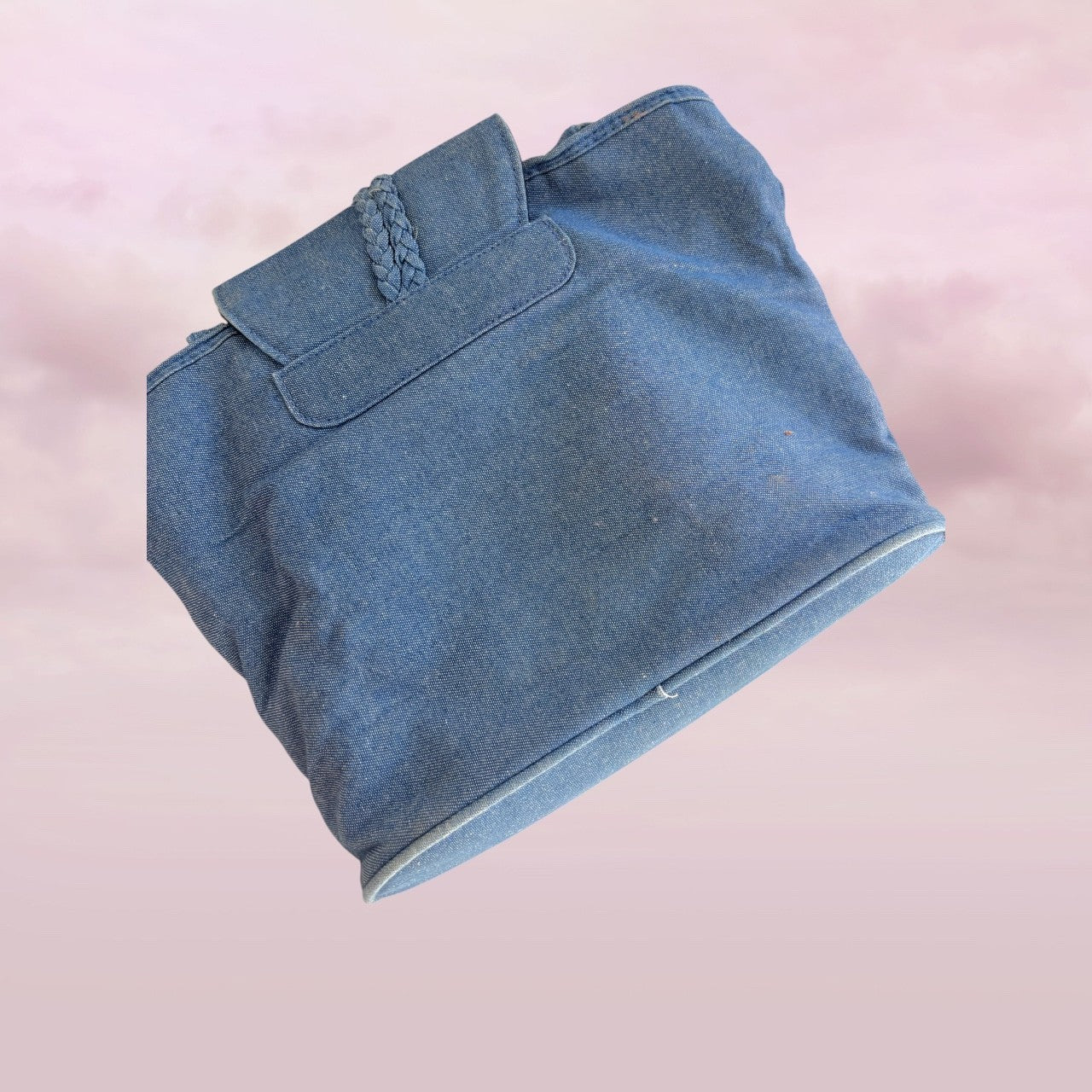 Cupid Cowgirl Denim Heart Bag