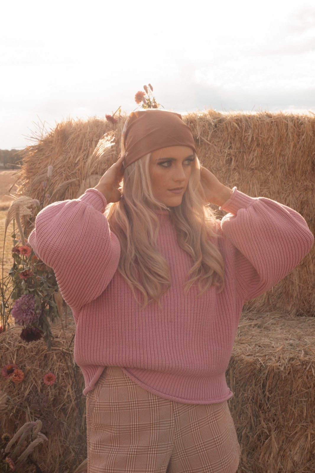 Zulu & Zephyr Pink Chunky Knit Jumper - AU 8
