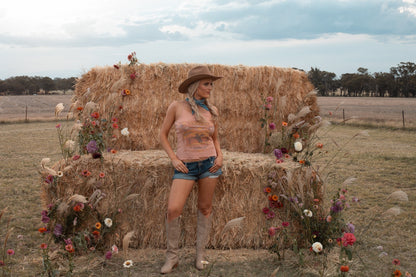 Spell & The Gypsy Texas Blue Moon Singlet -  S