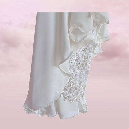 Vintage Australian Lace Wedding Dress - AU 8