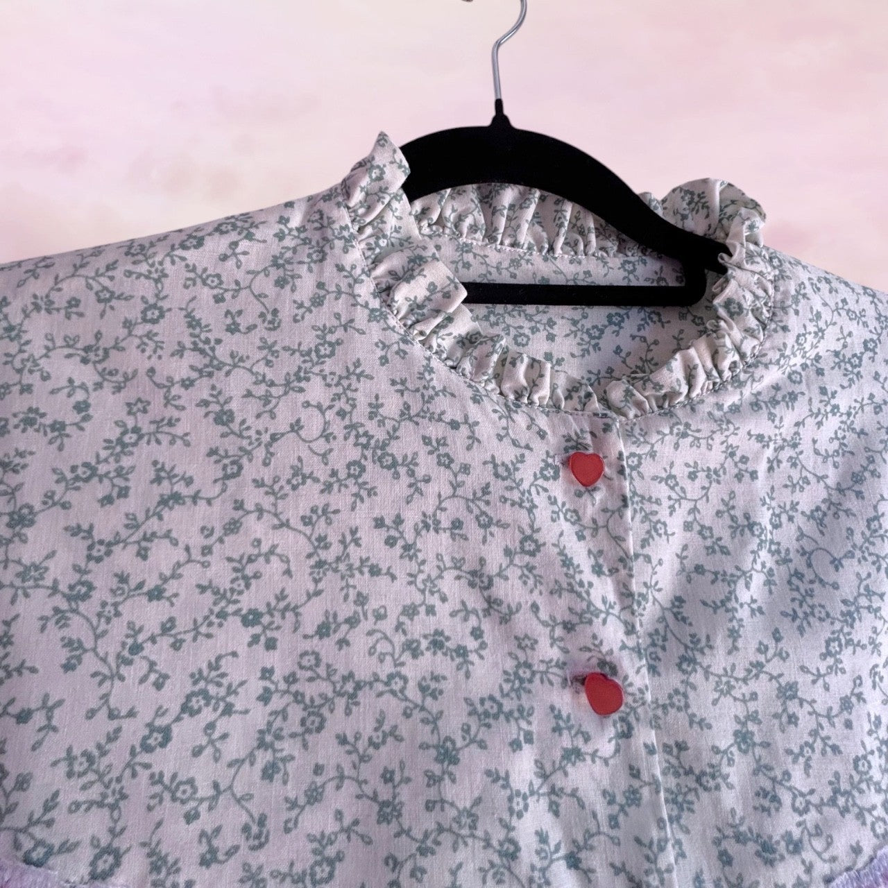 Vintage Prairie Floral Heart Dress M - XL XXL
