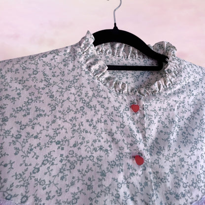 Vintage Prairie Floral Heart Dress M - XL XXL