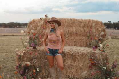 Spell & The Gypsy Texas Blue Moon Singlet -  S