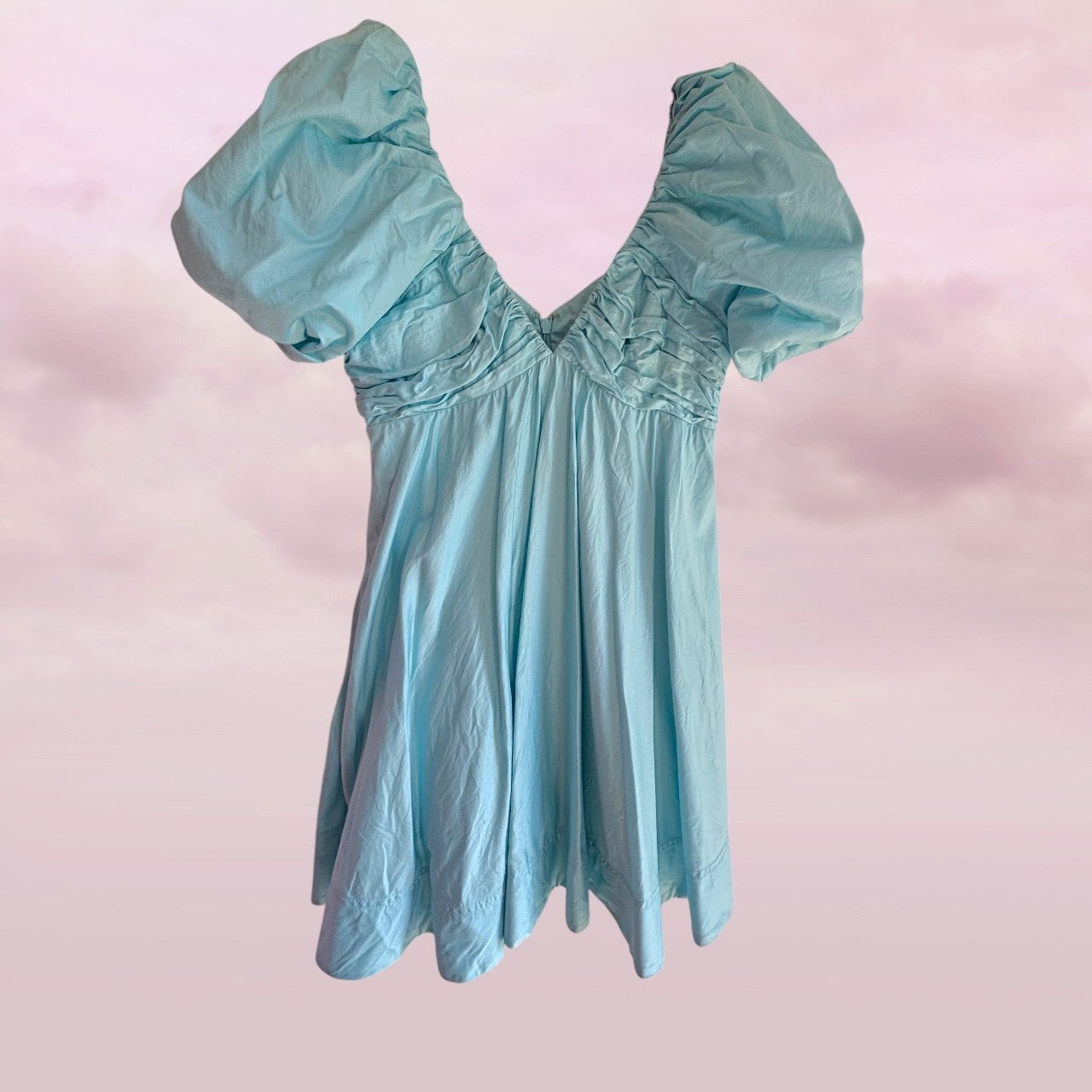 Aje Gabrielle Plunge Mini Dress - Size 14