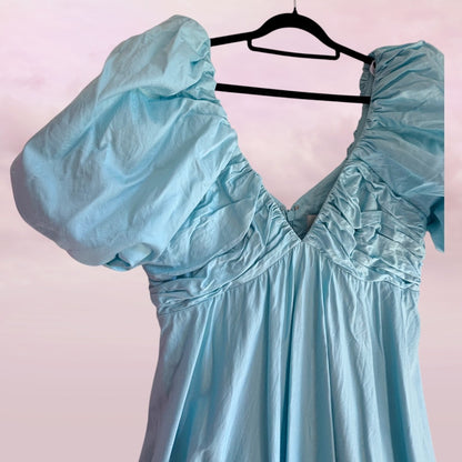 Aje Gabrielle Plunge Mini Dress - Size 14