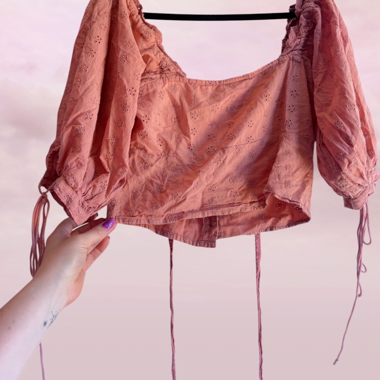 Kinga Csilla Ambra Blouse in Terra - 8