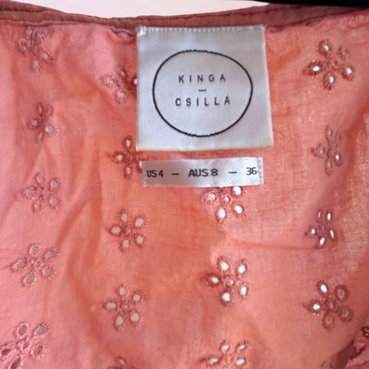 Kinga Csilla Ambra Blouse in Terra - 8