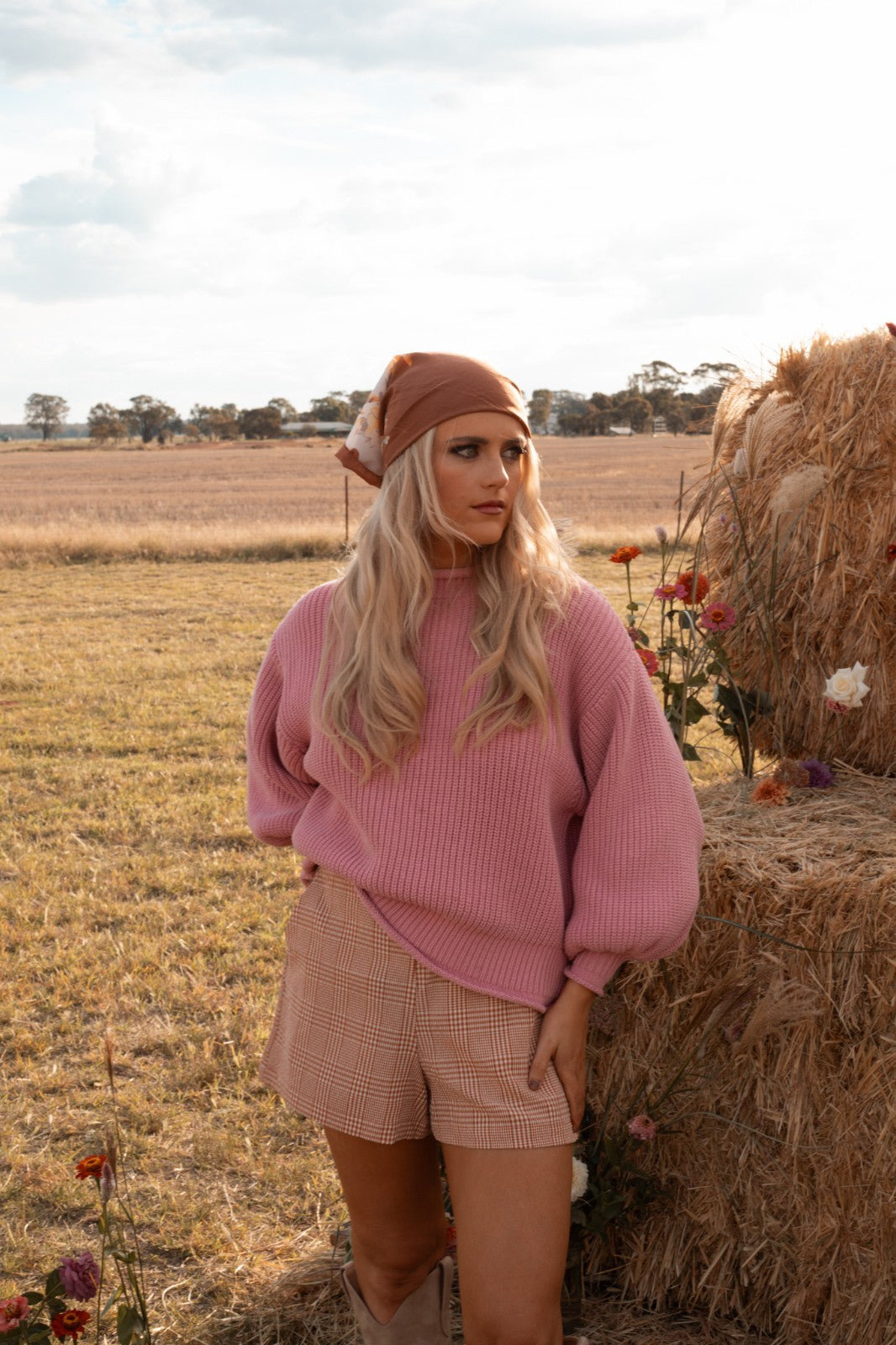 Zulu & Zephyr Pink Chunky Knit Jumper - AU 8