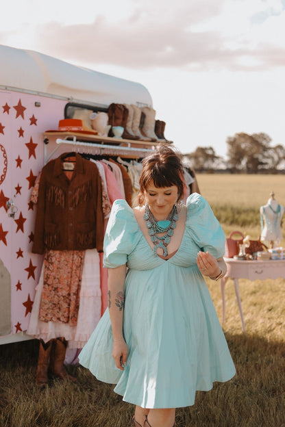 Aje Gabrielle Plunge Mini Dress - Size 14