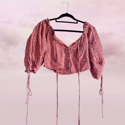 Kinga Csilla Ambra Blouse in Terra - 8