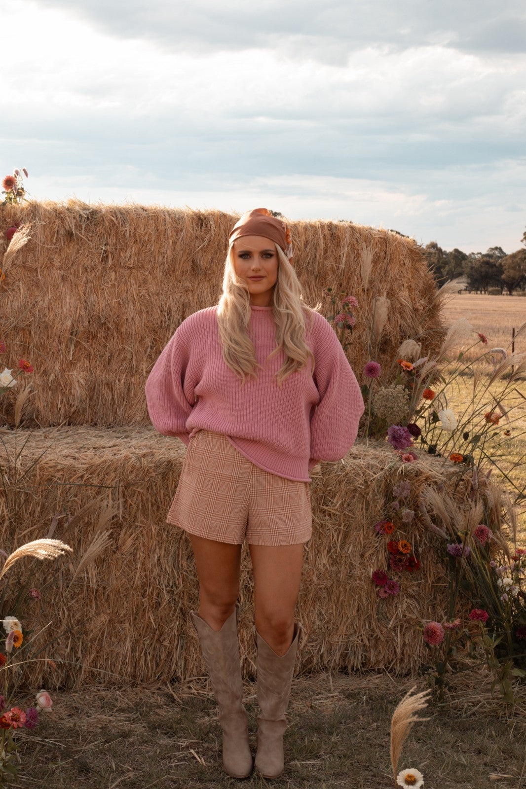 Zulu & Zephyr Pink Chunky Knit Jumper - AU 8